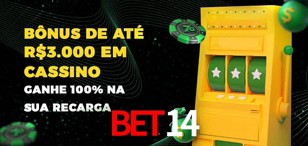 BET14 melhor bônus de depósito